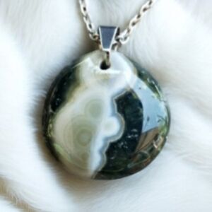 Ocean Jasper Pendant Necklace